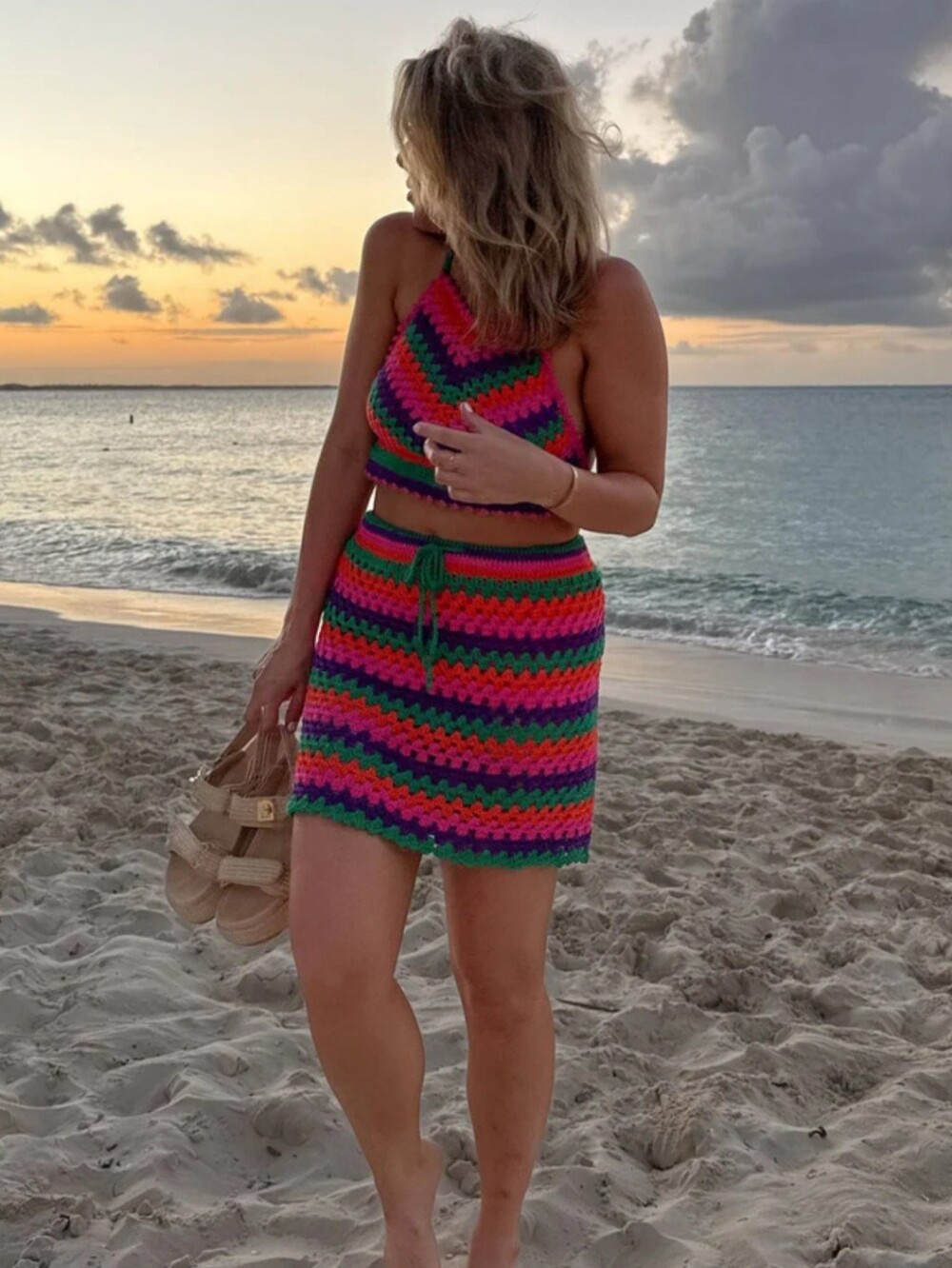 Beach Riot Crochet Skirt! - Picture 3 of 10